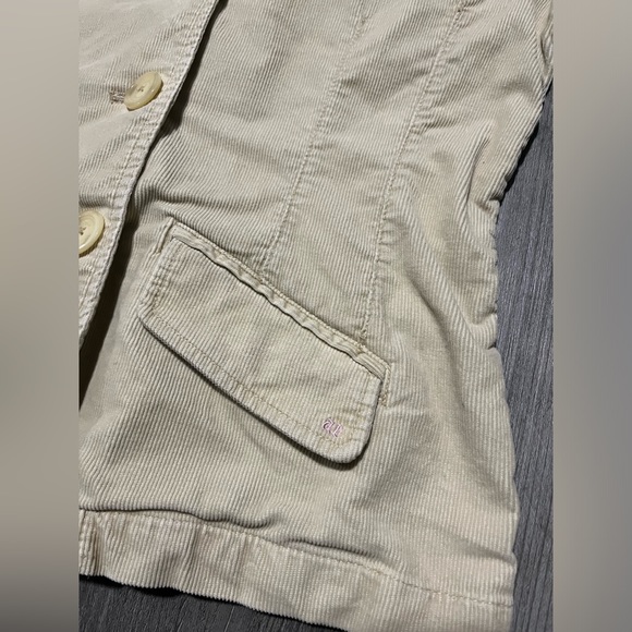 American Eagle Outfitters Beige/Khaki Button Up Blazer-Women’s Sz Medium Stretch - Picture 11 of 13